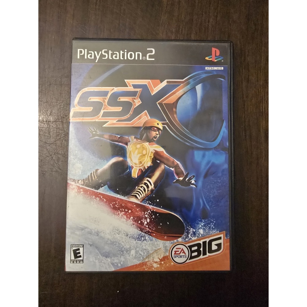 SSX (Sony PlayStation‎ 2 PS2) Classic Snowboard Game Tested and Working